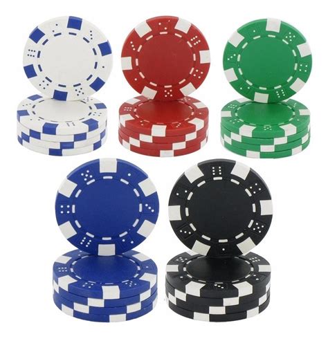 Diferentes tipos de fichas de poker